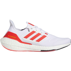 adidas UltraBOOST 22 M - Cloud White/Vivid Red/Beam Yellow