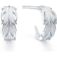 ID Fine Raven Mini Hoop - Silver