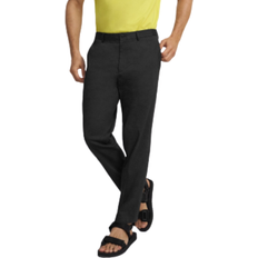 Hombre - Pantalones de lino Theory Curtis Pant - Black