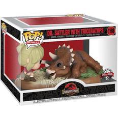 Toys Funko Pop! Moment Dr Sattler with Triceratops