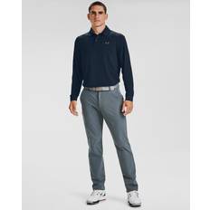 Under Armour Polo À Manches Longues Performance Textured - Noir