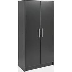 Gray Storage Cabinets Prepac Elite Storage Cabinet 32x65"