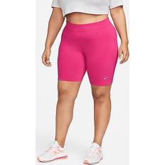 Pink - Træningstøj Shorts Nike Women's Sportswear Plus Essential Rise Biker Shorts