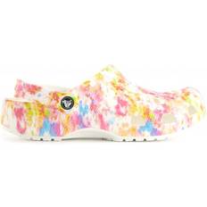 Dame - Multifargete Sko Crocs Tie Dye Graphic - Orange Zing/Multi