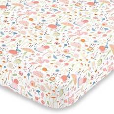 NoJo Spring Garden Mini Crib Sheet 24x38"