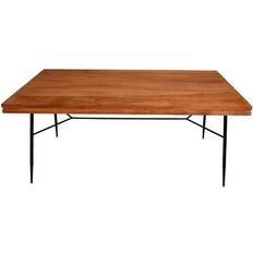 The Urban Port 2-Tone Dining Table 35.4x68.9"