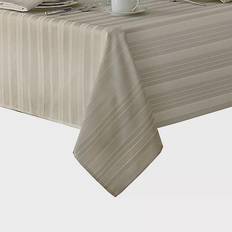 Striped Cloths & Tissues Elrene Denley Tablecloth Grey (177.8x127cm)