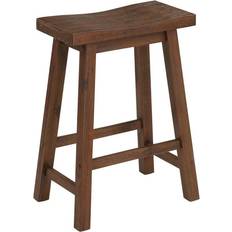 Bamboo Bar Stools Benzara Saddle Bar Stool 29.2"