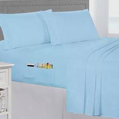 Textiles Swift Home Smart Bed Sheet Blue (243.84x167.64)