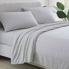 Marimekko Bomull Underlakan Marimekko Pikkuinen Unikko Underlakan Grå (243.84x205.74cm)