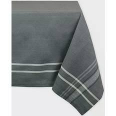 Stripes Cloths & Tissues Design Imports French Tablecloth Gray