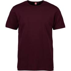 ID Interlock T-shirt - Dark Bourdeaux