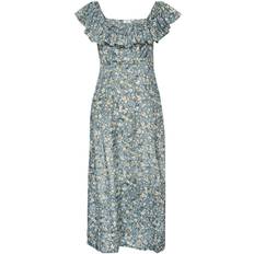 Saint Tropez Malou Dress - Bluestone Soft Flowers