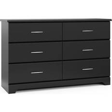 Kid's Room Storkcraft Brookside 6 Drawer Dresser Black