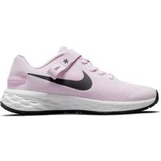 Nike Revolution 6 FlyEase GSV - Pink Foam/Black