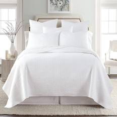 Levtex Home Cross Stitch Quilts White (269.24x233.68cm)
