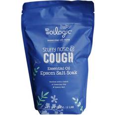 Vegan Bath Salts Stuffy Nose & Cough Essential Oil Epsom Salt Soak 32oz