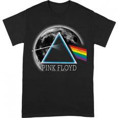 Pink Floyd Unisex vuxen Dark Side of the Moon distressed T-shirt för vuxna Black/Blue/White