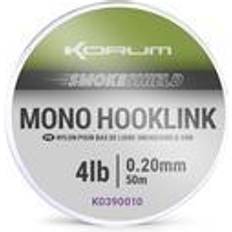 Korum Collegamento smokeshield mono hooklink 0 Gris