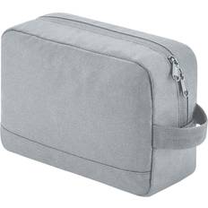 Femme Trousses de toilette BagBase Unisex Adult Essentials Recycled Toiletry Bag (One Size) (Pure Grey)