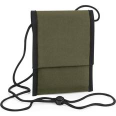 Mies - Vihreä Olkalaukut BagBase Unisex Adult Recycled Crossbody Bag - Military Green