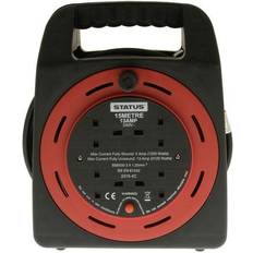Cable Reels Status 4-Way Heavy Duty Extension Reel 15 Metre