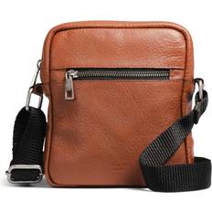 Still Nordic Håndtasker Still Nordic Skuldertaske Clean Small Zip Brun