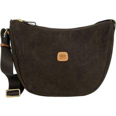 Bric's Life LUNA Half-Moon Shoulder Bag (Olive)