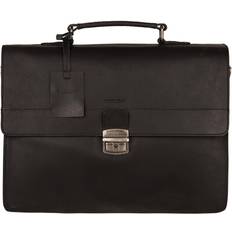 Handtaschen Burkely Vintage Dean Briefcase - Black