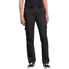 Beige Pants Dickies Women's Relaxed Fit Cargo Pants