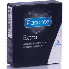 Pasante Sex Toys Pasante Extra Condoms 3 PCS