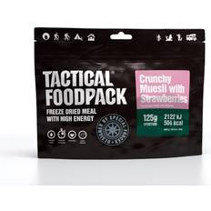 Frysetørret jordbær Tactical Foodpack Crunchy Müsli med Jordbær (504 kcal)