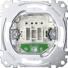 Merten MEG3760-0000 Button-Eins.f.Card-Switch.w.sep. Signalering k.and.orient.lys,Schl.1pol.6A,AC 250V,StK