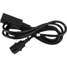 Qoltec strømkabel IEC 60320 C14 til IEC 60320 C19 2 m