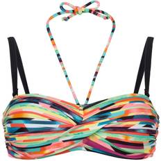 Wiki Basic Bandeau Bikini Top - Svart