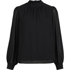 Wikkel Tops Object Blouse - Wit