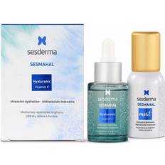 Vitamina C Scatole regalo e Set Sesderma Sesmahal Hyaluronic Vitamina C Siero di Idratazione Intensiva + Nebbia Di Liposomi 2 Unità 30ml