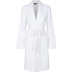 Essentials Quilted Collar Robe - White