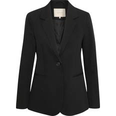 Bruin - Vrouw Blazers Kaffe Sakura Blazer - Zwart