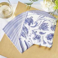 Blue Willow 2 Ply Paper Napkins, 120ct. Michaels Blue