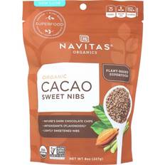 Navitas Organics Organic Cacao Sweet Nibs 8 oz (227 g)