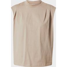 Urban Classics Ladies Organic Heavy Pleated Shoulder Top - Schwarz