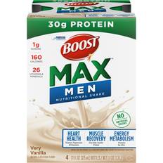 Vitamins & Supplements Boost Max Nutritional Drink Very Vanilla 11.0 oz x 4 pack