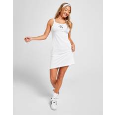 Calvin Klein Logo Top Dress White