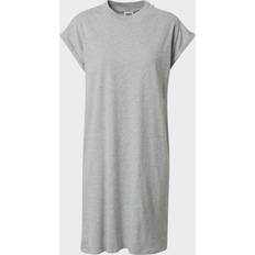 Kleider Urban Classics Turtle Extended Shoulder Dress - Orange