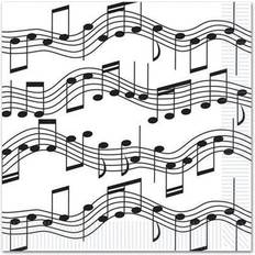 Servietter Musik Noder 16-stk