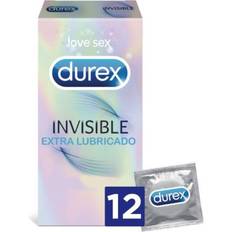 Durex Invisible Extra Lubricated Condoms x12