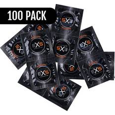 Noir Préservatifs EXS Black Latex Condoms Condoms 100 Pieces