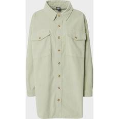 Urban Classics Corduroy Overshirt - Cream