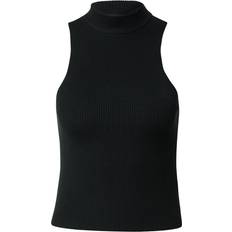 Urban Classics Short Rib Knit Turtleneck Top